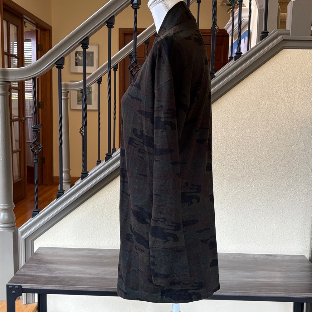 Sanctuary Camo Print Duster Size Extra Small - Picture 3 of 10